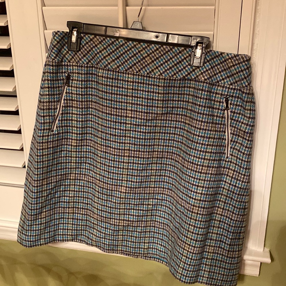 Women’s Talbots Plaid XL skirt